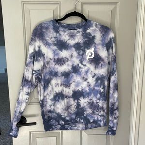 Spiritual gangster peloton size large tie-dye sweatshirt.